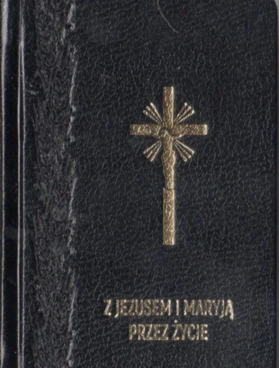 Z Jezusem i Maryją przez życie - modlitewnik czarny (książka) - ks. Zenon Mońka  (opr.) , modlitewniki, Drukarnia Garmond, 2003 r., oprawa twarda - 10013