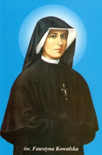 Pocztówka Święta Faustyna Kowalska. Biografia, modlitwa - 09713