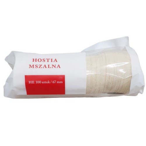Hostia EKSPORT (100 szt.) 67 mm. - 09483 5902768901085
