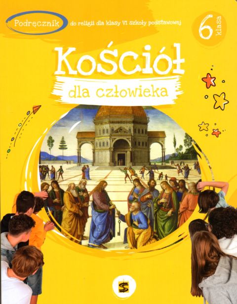 Kościół dla człowieka. Katechizm dla kl. 6 SZ.P (książka) - ks. T. Panuś, ks. A. Kielian, Adam Berski, podręczniki do religii, Wydawnictwo św. Stanisława BM, 2021 r., oprawa miękka - 09041 9788382240597