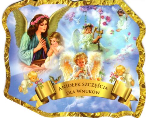 Magnes - Aniołek szczęścia dla wnuków - 08831