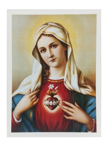 Obrazek Serce Matki Bożej B4 - 08097