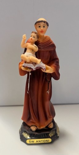 Figura Św. Antoni 13cm z tworzywa - 08041 5902983920151