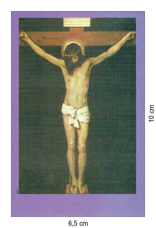 Obrazek Chrystus Ukrzyżowany (bez modlitwy) - 07625