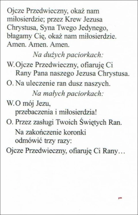 Obrazek laminowany Pan Jezus cierniem ukoronowany. MODLITWA: Ojcze Przedwieczny, okaż nam miłosierdzie... - 07351