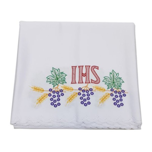 Obrus haftowany 300x130cm kolorowy - 07233
