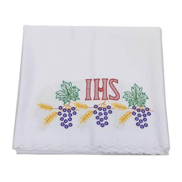 Obrus haftowany 300x130cm kolorowy - 07233
