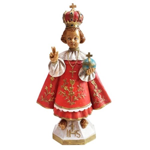 Figura Dzieciątko Praskie 25cm z masy żywicznej - 06953