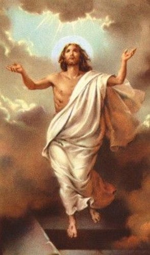 Obrazek Jezus zmartwychwstały (bez tekstu) - 06788