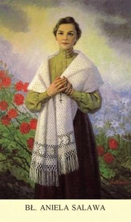 Obrazek bł. Aniela Salawa. Modlitwa o uproszenie łask za przyczyną bł Anieli Salawy - ! - 06771