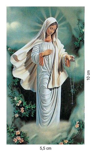 Obrazek Matka Boża z Medjugorje. Tajemnice Różańca Świętego - ! - 06275