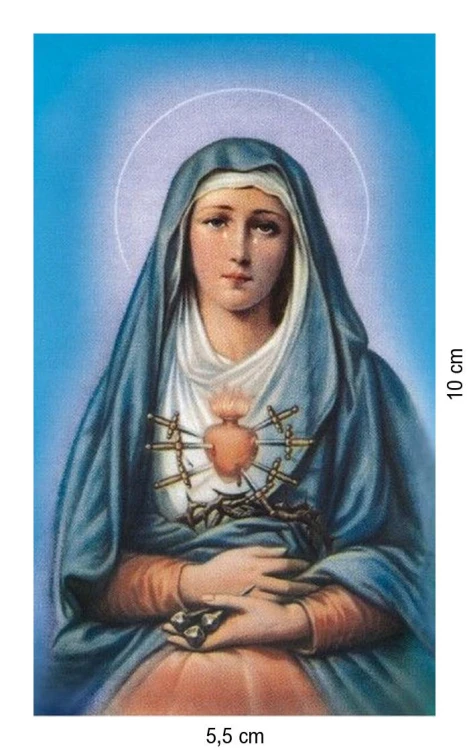 Obrazek Matka Boża Bolesna. Nowenna do Matki Bożej Bolesnej: Upadając przed... - ! - 06139