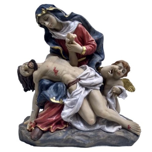 Pieta - Zdjęcie Pana Jezusa z krzyża 16x18cm - 04834 4041635097696