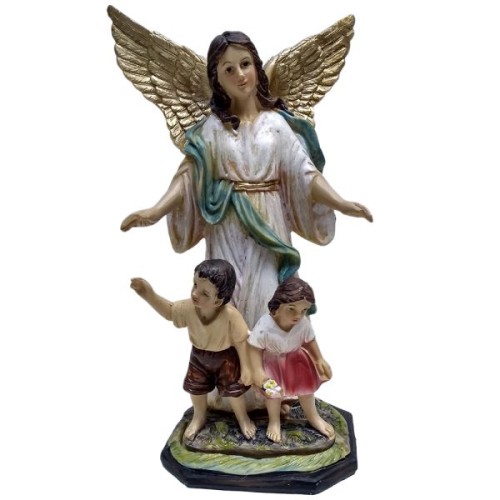 Figura Anioł Stróż 20cm z tworzywa - 04681