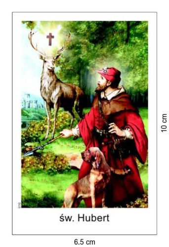 Obrazek św. Hubert. Patron myśliwych i leśników - 04251