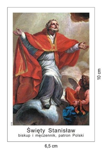 Obrazek św. Stanisław. Biskup i męczennik, patron Polski - 04221