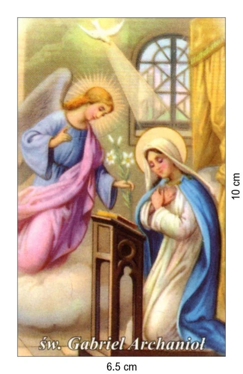 Obrazek św. Gabriel Archanioł. Św Gabrielu Archaniele! - 03912