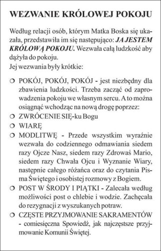 Obrazek Medjugorie. Wezwanie Królowej Pokoju - 03438