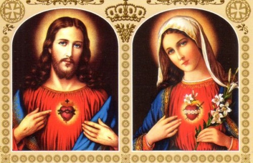 Obrazek Najświętsze Serce Jezusa i Niepokalane Serce Maryi. Modlitwa - 03312