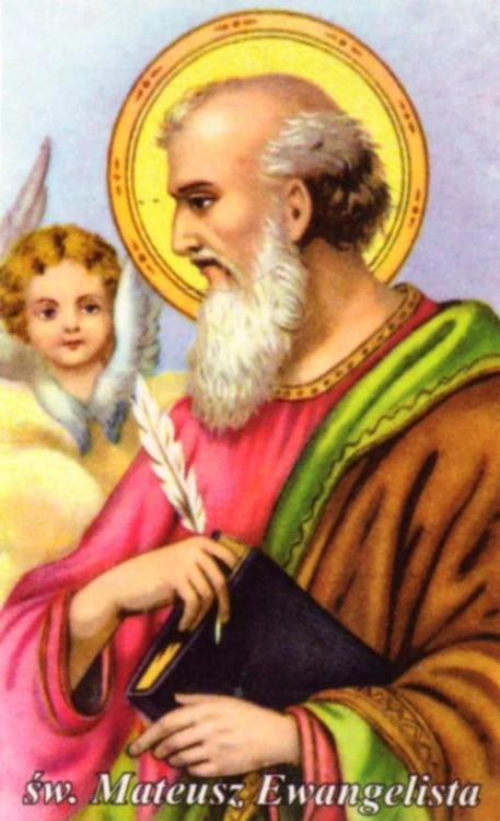Obrazek św. Mateusz Ewangelista. Patron straży granicznej - 03284