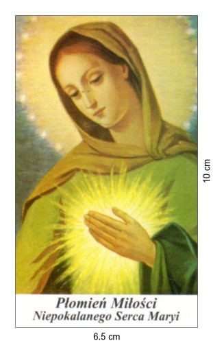 Obrazek Płomień Miłości Niepokalanego Serca Maryi - 03279