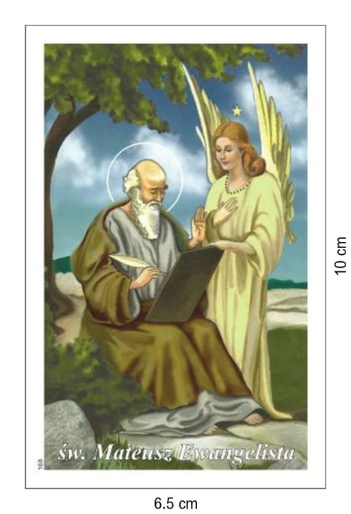 Obrazek św. Mateusz Ewangelista. Patron straży granicznej - 03267