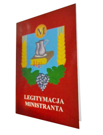 Legitymacja ministranta - 03065