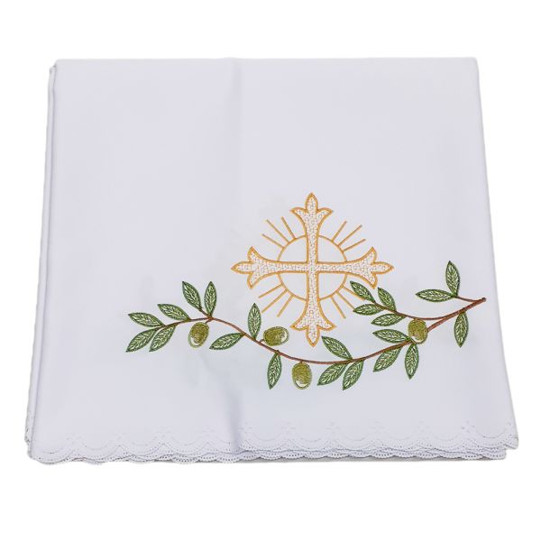 Obrus haftowany 100x235cm kolorowy - 02219