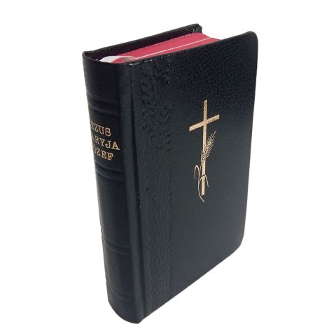 Modl. Jezus Maryja Józef - dla dorosłych, czarny (książka) - o. Witold Stępień  (opr.) , modlitewniki, Drukarnia Garmond, 1995 r., oprawa twarda - 02121 9788390294544