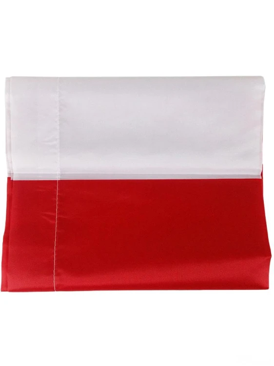 Flaga biało - czerwona 115x70cm - 01651 5908259315058