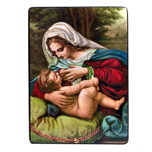 Ikona mała 12x16cm Matka Boża Karmiąca - 01228
