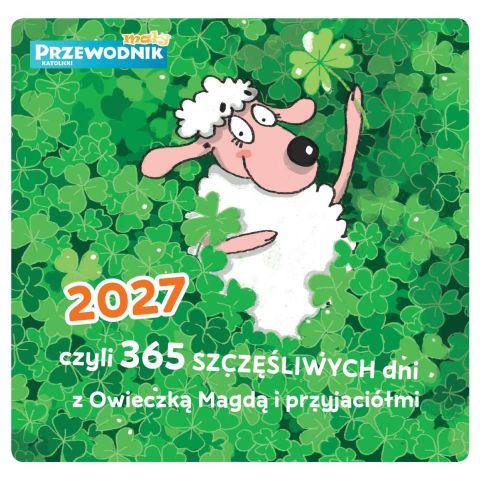 2027 czyli 365 szczęśliwych dni z Owieczką Magdą i przyjaciółmi (książka) - -, kalendarze, WYD.OO.KARM.BOS., 2026 r., oprawa miękka - 69566 5906154099288