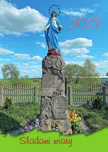 Kal. Śladami wiary 2027 (A4) - -, kalendarze, WYD.APOSTOLICUM, 2026 r., oprawa miękka - 63068