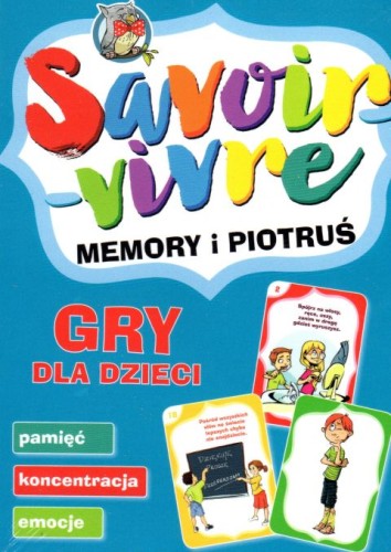 Savoir-vivre. Memory i Piotruś - 57286 5908287996472