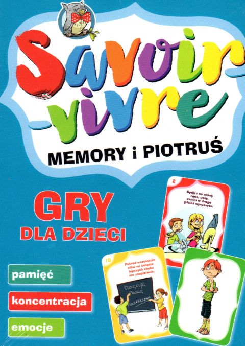 Savoir-vivre. Memory i Piotruś - 57286 5908287996472