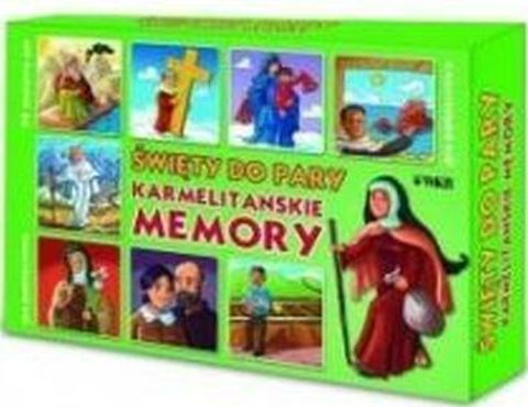 Święty do pary. Karmelitańskie memory, gry, KARMELITÓW Bosych Wydawnictwo, oprawa twarda - 55330