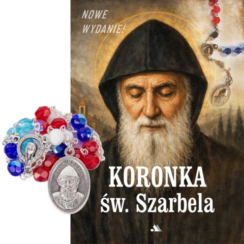 Koronka św. Charbela (+różaniec) (książka) - -, biografie, Wydawnictwo AA - Kraków, 2026 r., oprawa miękka - 41489 9788383402703
