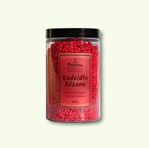 Kadzidło żywiczne kolor RÓŻANE 220g - 22852