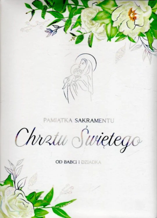 Album pamiątka Chrzest Św. od BABCI I DZIADKA (15x21) (książka), chrzest, eRhema - 14660 5902846859574