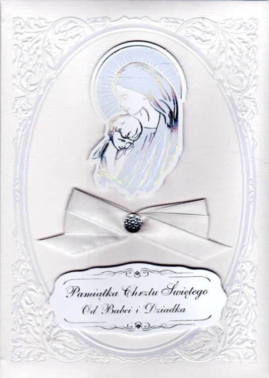 Album pamiątka Chrzest Św. od BABCI I DZIADKA (15x21) (książka), chrzest, eRhema - 14660 5902846859574