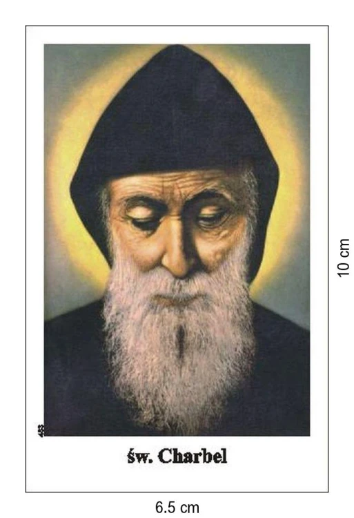 Obrazek św. Charbel. Modlitwa do św Charbela - 03182