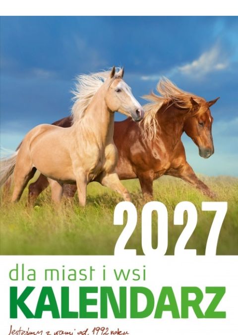 Kalendarz dla Miasta i Wsi 2027 (książka) - praca zbiorowa, kalendarze, Wydawnictwo Duszpasterstwa Rolników, 2025 r., oprawa miękka - 02517 9788374018722
