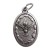 Medalik metalowy Św. Rodzina/Duch Św. 2,5x1,5cm owal - 00997