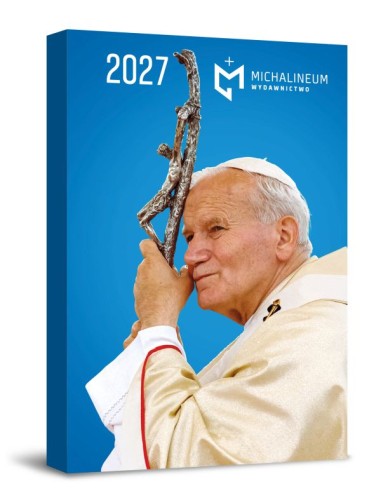 Kal. kiesz. Jan Paweł II 2027, kalendarze, WYD. MICHALINEUM, 2026 r., oprawa miękka - 32274 9788370198282